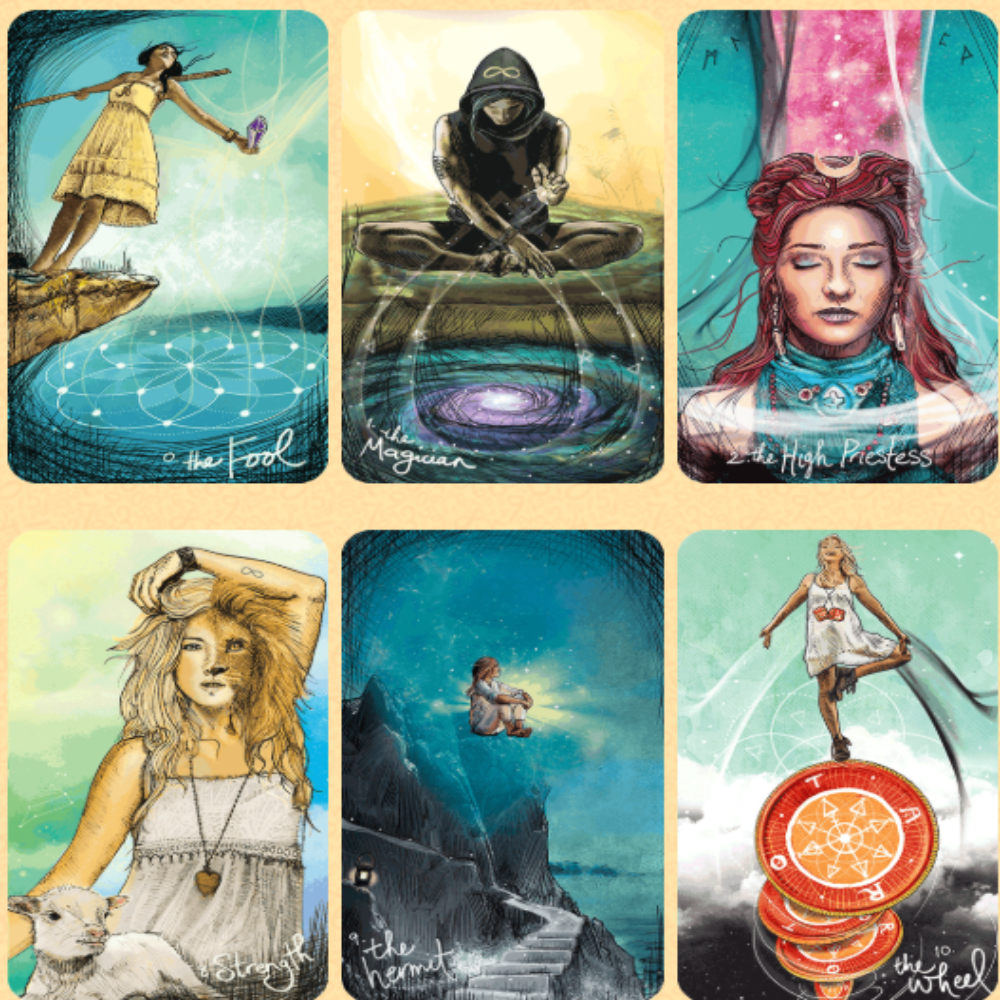 Tarot cards of the Light Seers