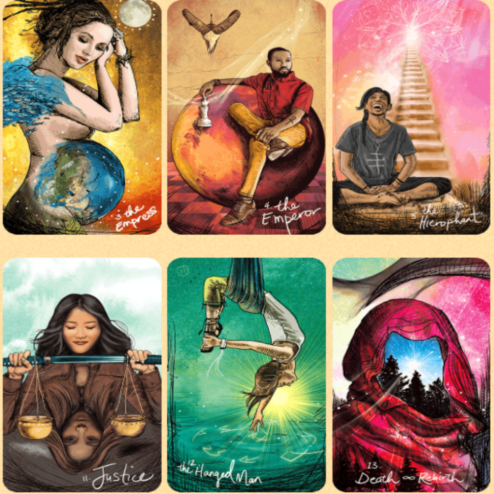 Tarot cards of the Light Seers
