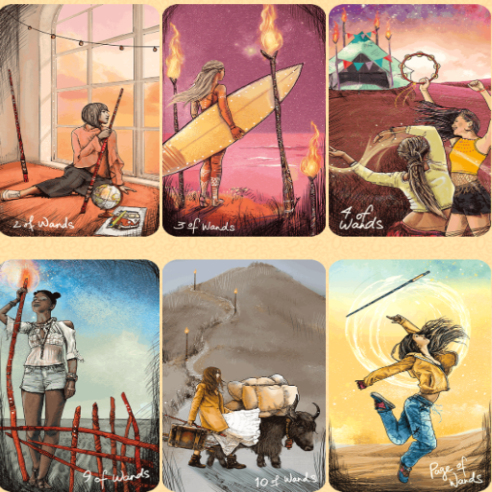 Tarot cards of the Light Seers