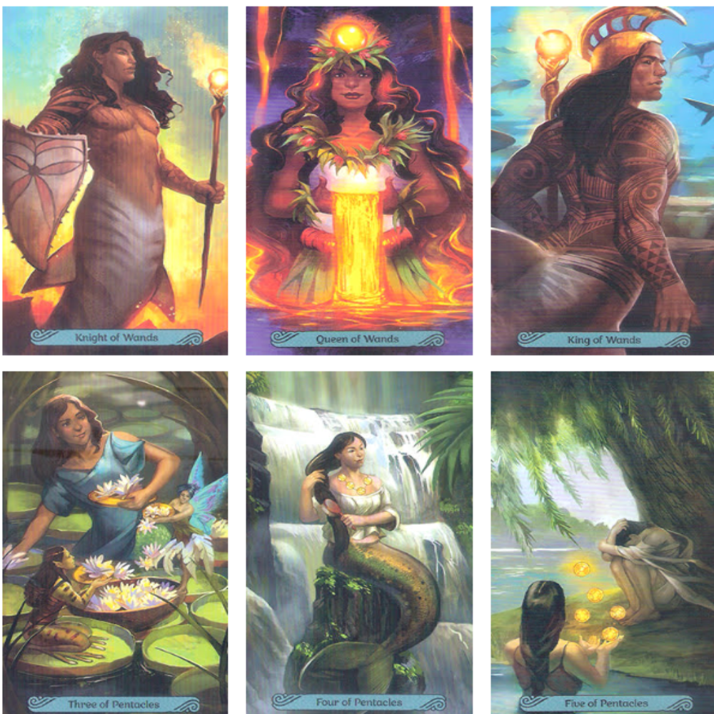 Mermaid tarot cards