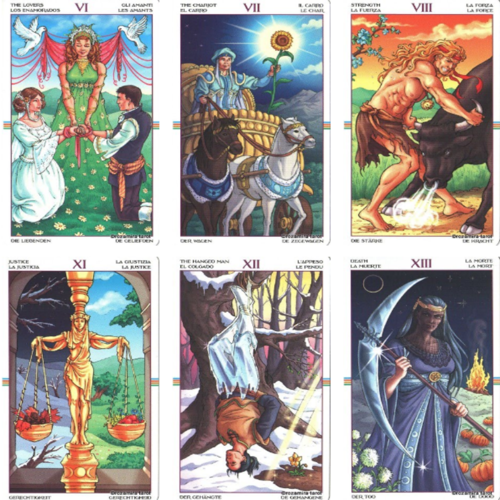 Wheel Of Year Tarot Cards
