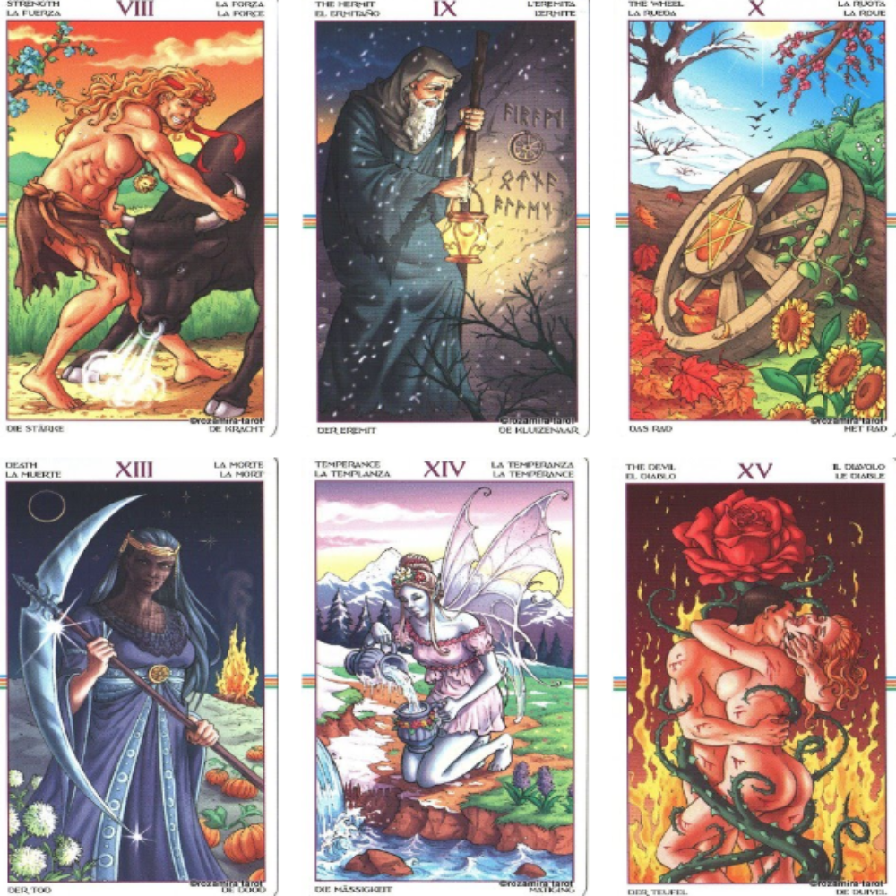 Wheel Of Year Tarot Cards