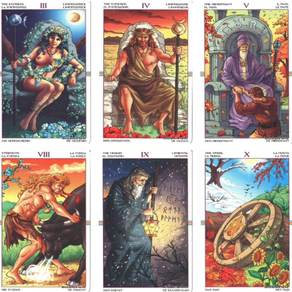 Wheel Of Year Tarot Cards