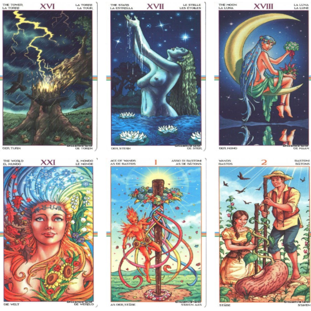 Wheel Of Year Tarot Cards