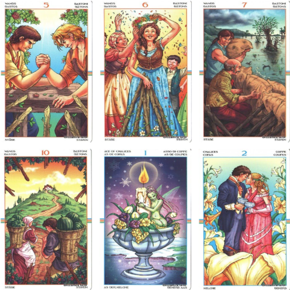 Wheel Of Year Tarot Cards