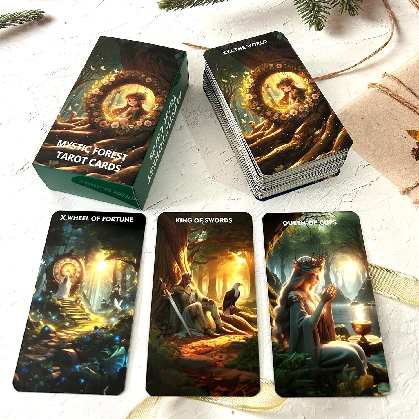 Tarot cards Mystic Forest