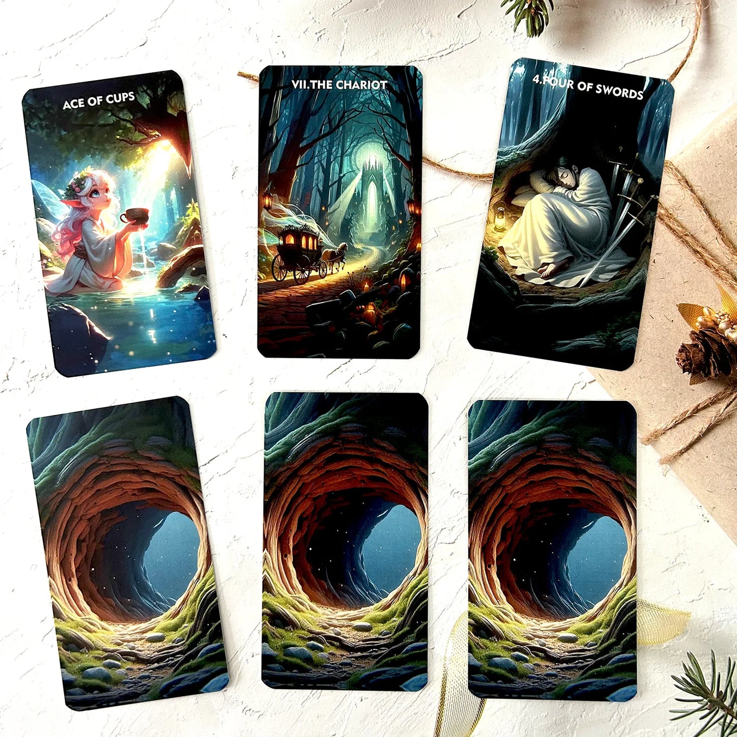 Tarot cards Mystic Forest